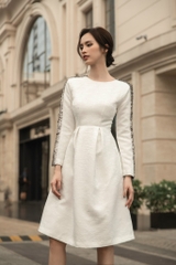 SEQUIN LONG SLEEVES DRESS