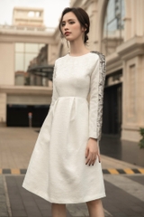 SEQUIN LONG SLEEVES DRESS