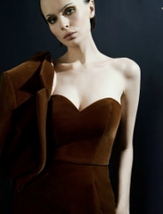 BERU BETTO CHAIRO STRAPLESS SHIRT