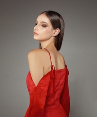 THE RED PERSONA AO DAI