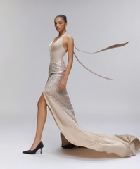 WATERFALL DRESS