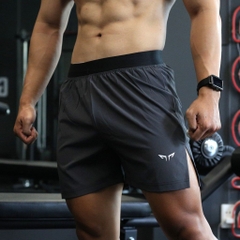 Quần Chạy Bộ Nam Gymwolf Essential Run - Màu Xám