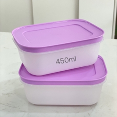 Bộ 6 Hộp Tupperware Trữ Đông Violet -Tupperware Chính Hãng