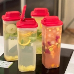 Bình Nước Tupperware Tasty 2L - Kèm Nắp Chặn Lọc - Tupperware Trung Chính Hãng