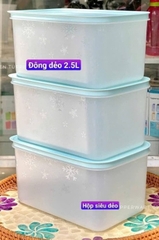 Hộp Đông Dẻo Tupperware 2.5L - trắng