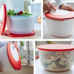 Dụng Cụ Quay Rau Tupperware Spinning Chef 3.9L -  New Tupperware Chính Hãng