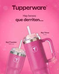 Ly Giữ Nhiệt Tupperware Big T 660ml / 1.1L - Có Ống Hút - Tupperware Trung Chính Hãng