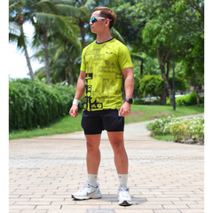 Áo Chạy Bộ Gymwolf Saigon Dynamic - Màu Neon