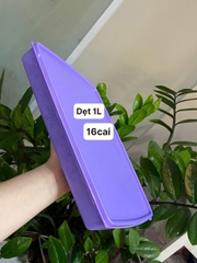 Tupmalay - Hộp Đông Dẹt Snowflake 1L (01 Hộp)