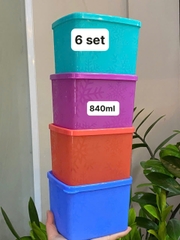 Hộp Tupperware Trữ Đông Snowflake 840ml - Tupperware Malaysia Chính Hãng