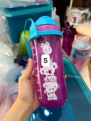 Bình Nước Tupperware Twinkle Straw Tumbler 500ml - Có Ống Hút + Quai Đeo - Tupperware Malaysia Chính Hãng