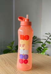 Tupmalay - Bình Nước Eco 1.2L / 2L Có Ống Hút