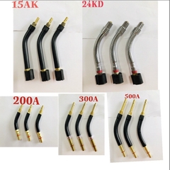 Cổ cong súng hàn MIG 15AK 24KD 200A 350A 500A