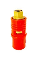 Bép rửa xe đỏ chỉnh