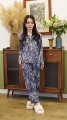 Pijama Dài Tay Họa Tiết Chuồn Chuồn Latin