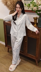 Pijama Dài Tay Họa Tiết Chuồn Chuồn Latin