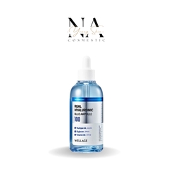 [Wellage] Serum giúp cấp ẩm, căng bóng da Serum Real Hyaluronic Blue Ampoule Wellage 75ml