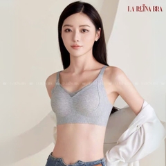 Áo Lót Nữ Gân Tăm Mỏng Nhẹ- Đệm Mỏng Định  Hình, Form Vừa Vặn Không Gọng, Mặc Cả Ngày Siêu Êm- LRAL135