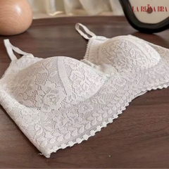 Áo Bra Nữ Ren Mềm Thiết Kế Tinh Tế, Sang Trọng, Đệm Mỏng Định Hình Khuân Ngực - LRAB249