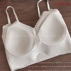 Áo Bra Nữ Ren Mềm Thiết Kế Tinh Tế, Sang Trọng, Đệm Mỏng Định Hình Khuân Ngực - LRAB249