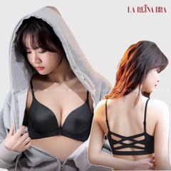 Áo Lót Hoạ Tiết Da Báo Nâng Ngực Chống Xệ Thiết Kế Cài Trước Dây Lưng Thoáng Mát Gợi Cảm - LRAL108