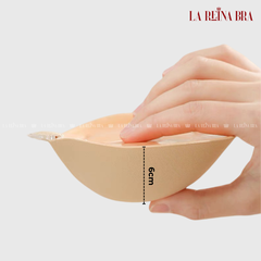 Miếng Dán Ngực LA REINA BRA (Tặng Dây Trong) Đệm Nâng Ngực Dày 6cm Thiết Kế Cài Trước Chống Nước Siêu Dính - LRDN026