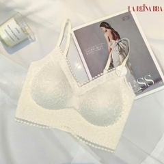 Áo Bra Nữ Ren Mềm Thiết Kế Tinh Tế, Sang Trọng, Đệm Mỏng Định Hình Khuân Ngực - LRAB249