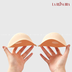Miếng Dán Ngực LA REINA BRA (Tặng Dây Trong) Đệm Nâng Ngực Dày 6cm Thiết Kế Cài Trước Chống Nước Siêu Dính - LRDN026