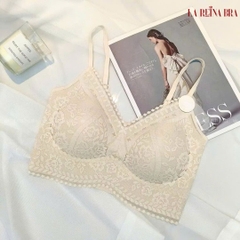 Áo Bra Nữ Ren Mềm Thiết Kế Tinh Tế, Sang Trọng, Đệm Mỏng Định Hình Khuân Ngực - LRAB249