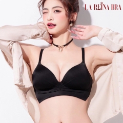 Áo Lót Nữ Có Mùi Thơm LA REINA BRA Nâng Ngực 4cm Thiết Kế Không Gọng Đai Bản To Không Viền Hàng Cao Cấp - LRAL094