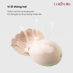 Miếng Dán Nâng Ngực Bàn Tay Thông Hơi LA REINA BRA Thoáng Mát Nâng Ngực Khoe Vòng Một Quyến Rũ Áo Dán Ngực - LRDN023