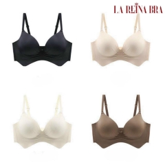 Áo Lót Nữ Có Mùi Thơm LA REINA BRA Nâng Ngực 4cm Thiết Kế Không Gọng Đai Bản To Không Viền Hàng Cao Cấp - LRAL094