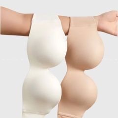 Áo Ngực Nữ, Cúp Su Ren Cao Cấp Chống Tụt, Nâng Ngực, Không Gọng Không Dây, Đệm Mỏng 3cm - LRCN065