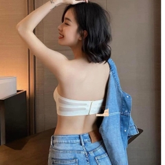 Áo Lót Nữ Không Dây LA REINA BRA Cúp su Đúc Không Viền Chống Tụt, Nâng Ngực Tạo Khe - LRCN030