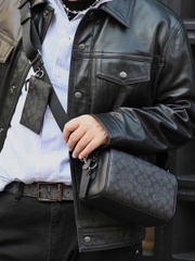 Túi Xách Coach Axel Crossbody Signature Canvas Sling Hycrid Bag