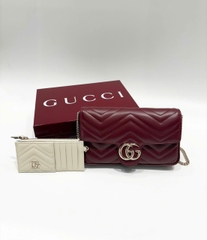 Túi Xách Gucci Marmont Shoulder đỏ