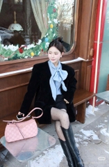Kẹp Nách Gucci Small Hồng