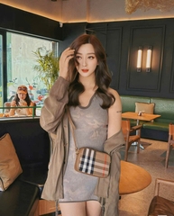 Túi Burberry Camera Bag Check Basic