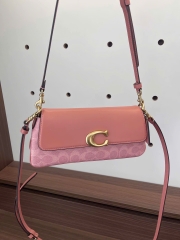 Túi Coach Jet Shoulder Hồng