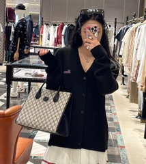 Túi Tote Gucci Interlocking G Dark Navy