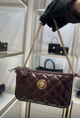 Túi Đeo Vai Versace Đỏ Mận