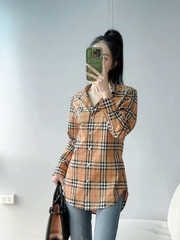 Sơ mi bbr check kẻ basic