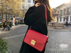 Furla Metro Shoulder Ruby