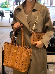 MCM Visetos Reversible Shopper