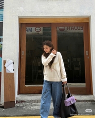 Túi Coach Tabby Denim Tím