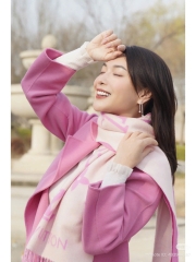 Khăn Louis Vuitton Hồng Cashmere