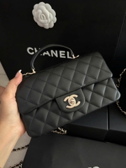 Túi xách Chanel mini8 handle đen