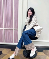 Guốc Gucci Blondie Trắng