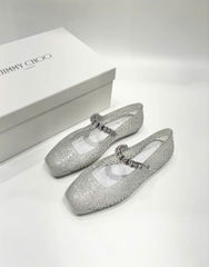 Giày Bệt Nhựa Jimmy Choo