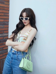 Túi Xách Tory Ella Mini Tote Xanh Mint